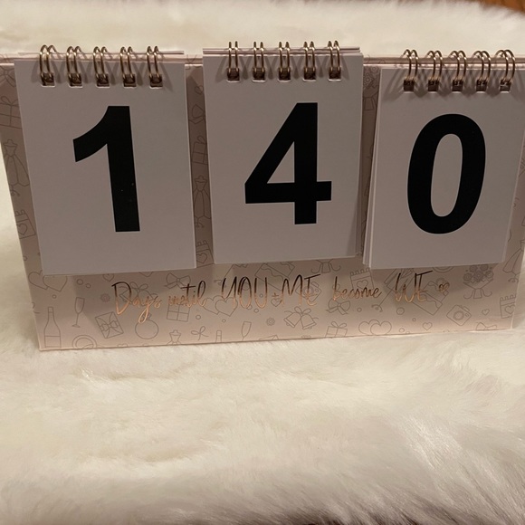 Bride's wedding day countdown tracker - Picture 4 of 5